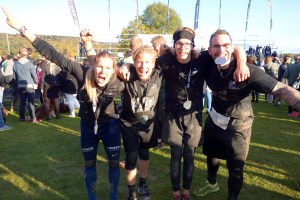 The Fantastic four aka Erika, Detmer, Toste and Adde have completed the run with a roar!