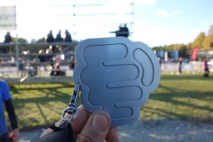 And the medal in my hand