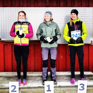 På tredje plats i Falktouren