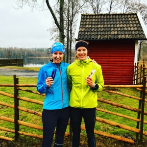 Jag hittade hon här i skogen och hon behövde snabb energi.