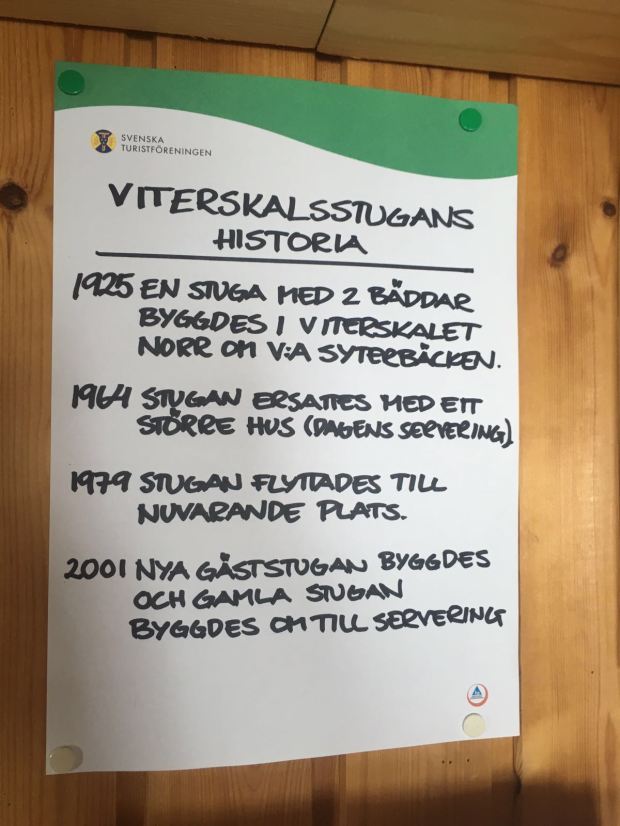 Viterskalstugans historia
