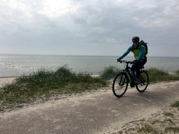 Under träningsperioden blev den längsta cykelturen blev på 15 mil.